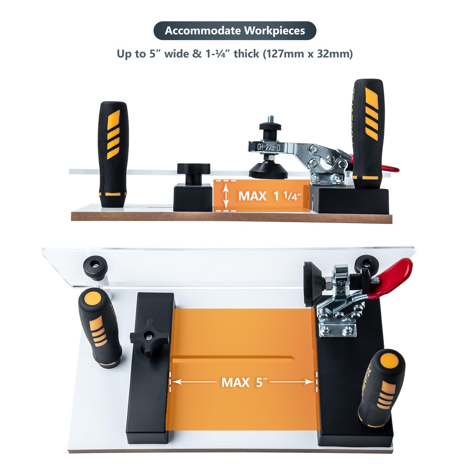 Foto 4 pulgar | Riel Powertec Coping Sled Para Mesas Fresadoras 71765 - Venta Internacional.