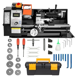 Foto 1 | Mini Torno Metal Velocidad Variable 2250rpm 8x14 Pulgadas Gutstark Home