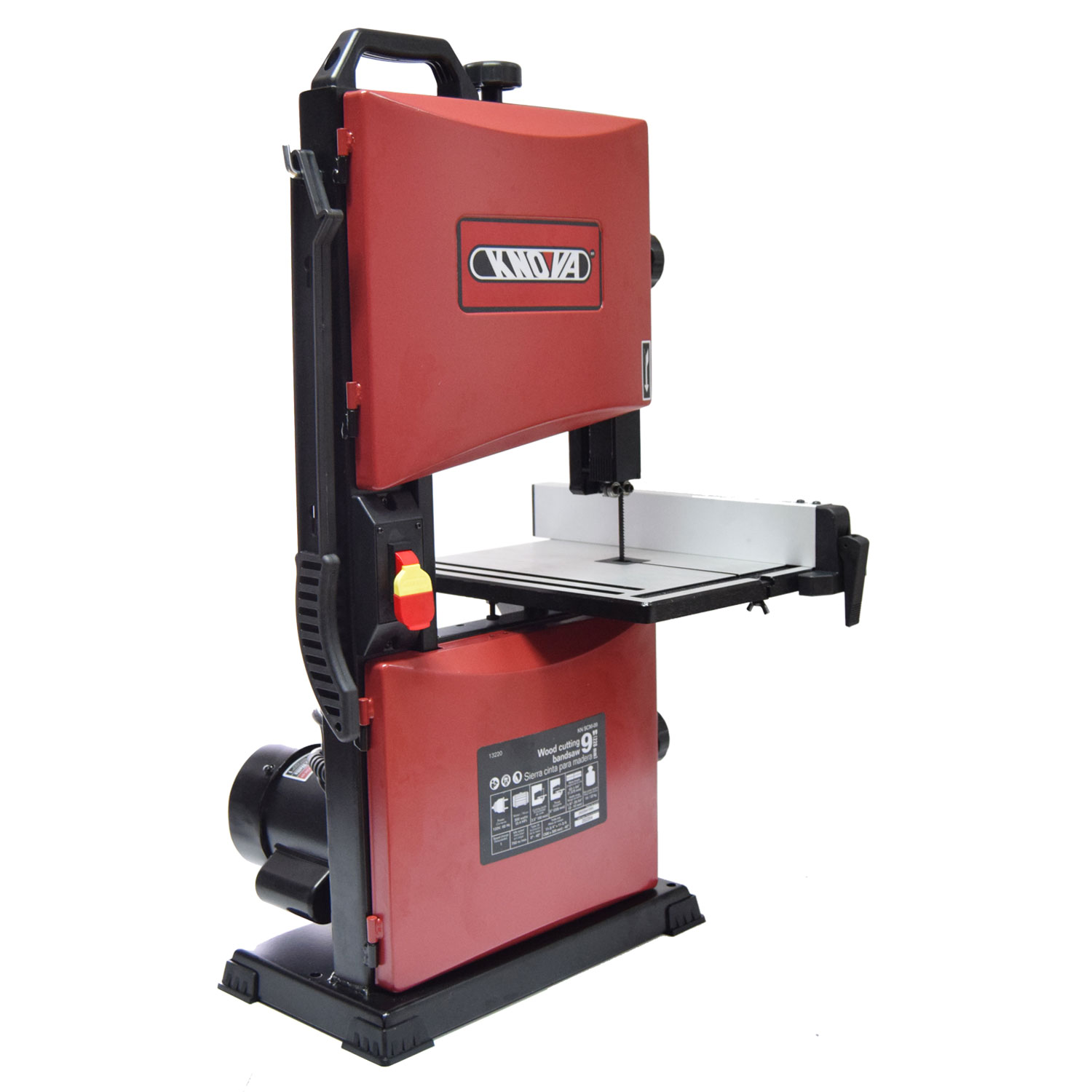 Foto 1 | Sierra Cinta Compacta para Madera 9'' Knova Kn Scm-09 color Rojo