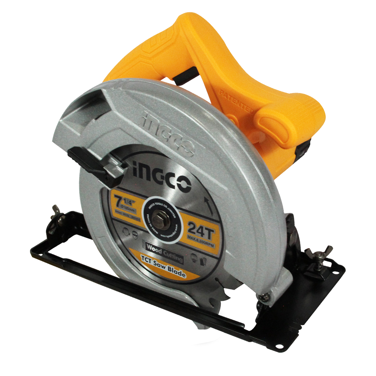 Sierra Circular Electrica Corte Ajustable 1400w Ingco Ucs18538