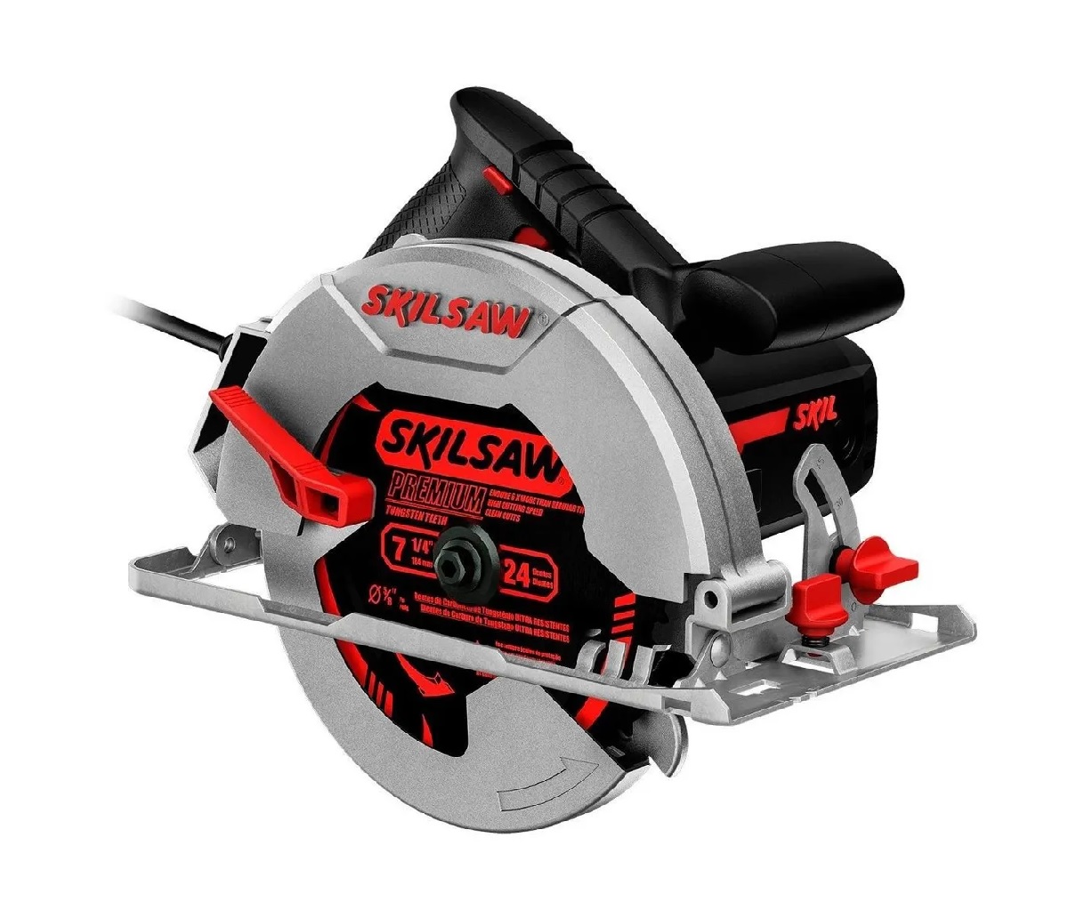 Sierra Circular Saw Skil color Negro 7 1/4 Pulg 1.400w 127 V