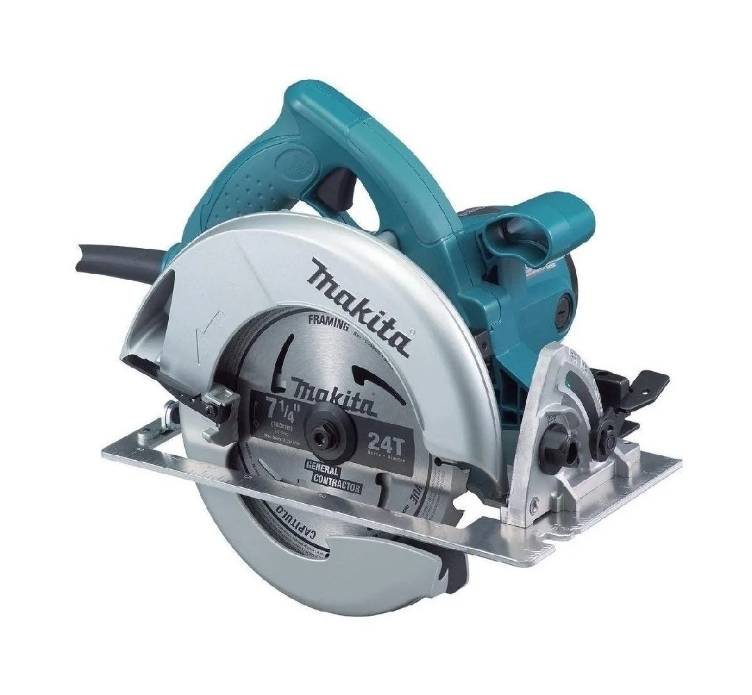 Sierra Circular Eléctrica Makita 5007NK color Azul 185 Mm 1800 W 120 V