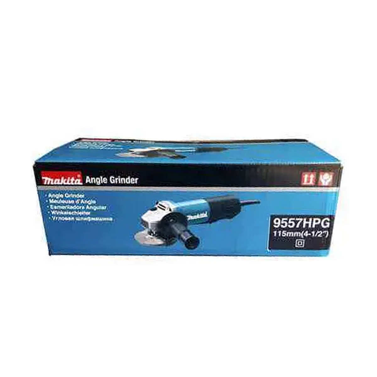 Foto 5 | Mini Esmeriladora Angular Makita 9557HPG 4.1/2'' 840 W 10000 Rpm M14 Interruptor de Paleta