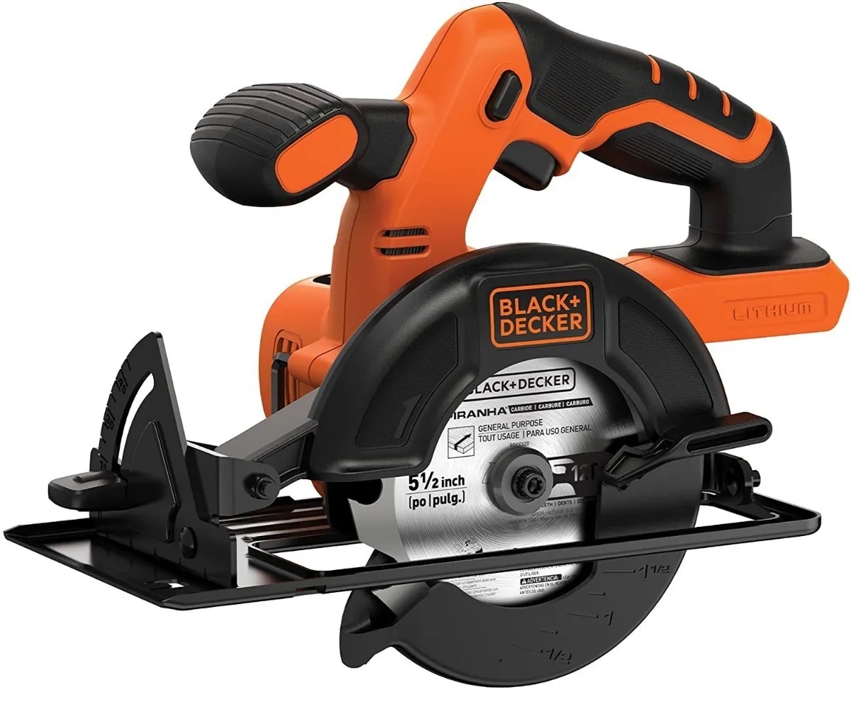 Sierra Circular Black+Decker BDCCS20B Naranja sin Batería