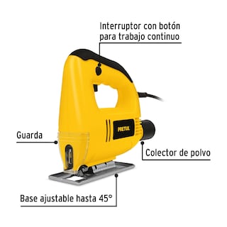 Foto 3 | Sierra Caladora 400 3a Pretul Cala-p3 Color Amarillo
