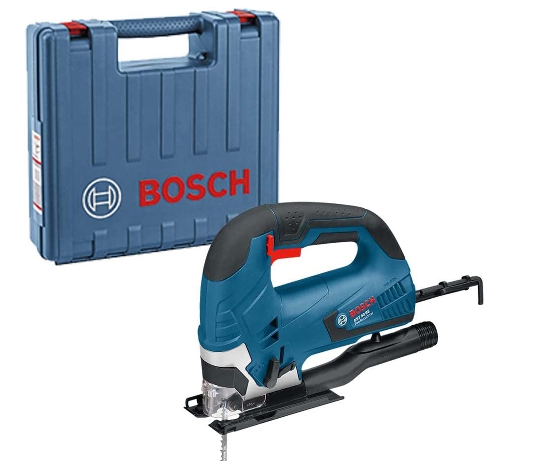 Sierra Caladora Bosch SIER-3130 color Azul 650W 127V GST 90 BE + Maletín