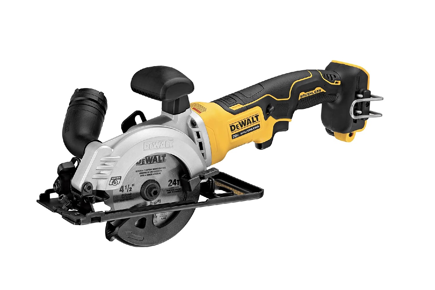 Sierra circular DeWalt DCS571B Multicolor 4-1/2 Pulgadas 20V Max