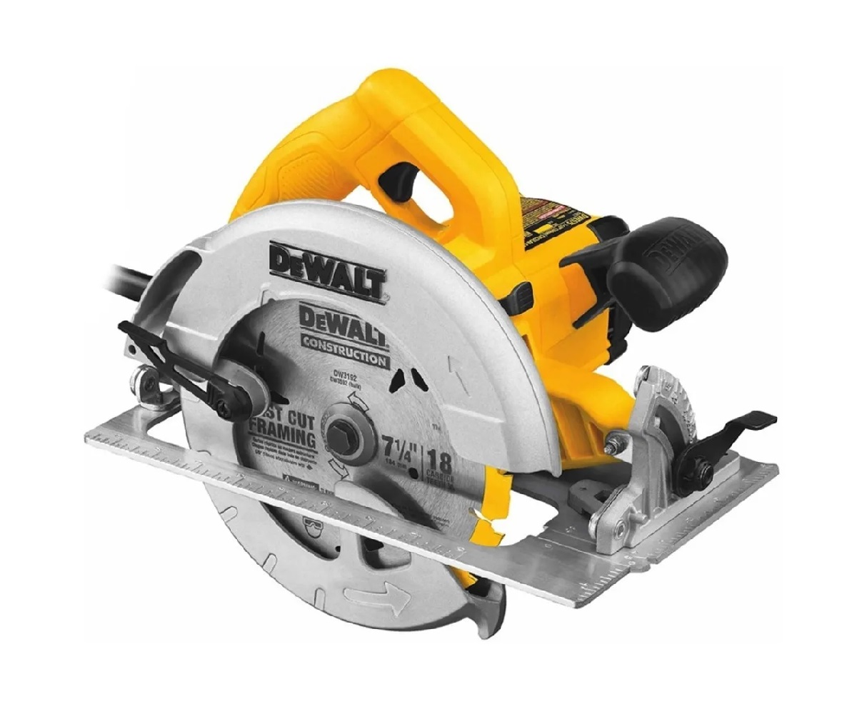 Sierra Cortadora De Loseta Portátil Dewalt Dw862w-b3 color Amarillo