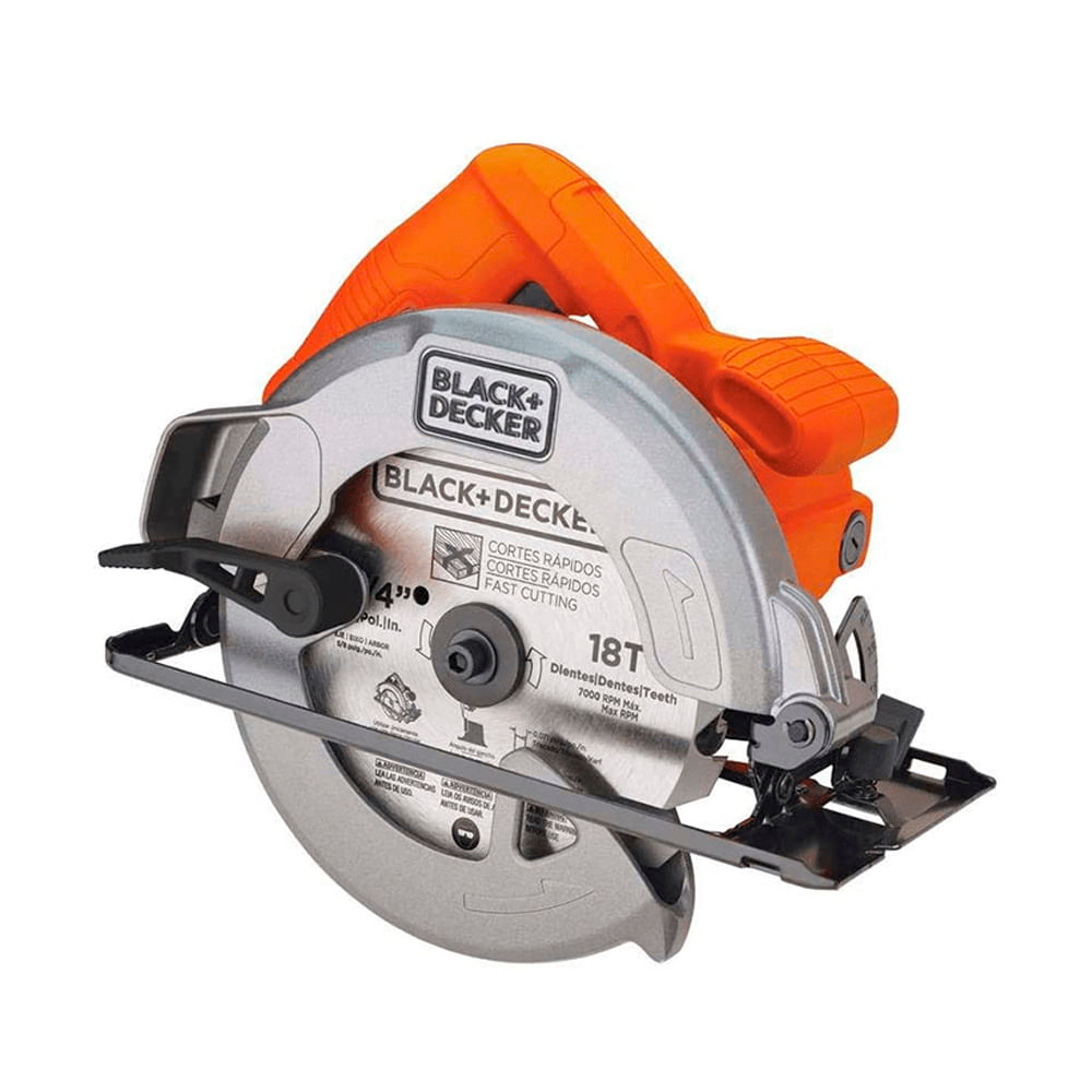 Sierra Circular Black+Decker CS1004-B3 color Naranja 1400 W 7.1/4 "