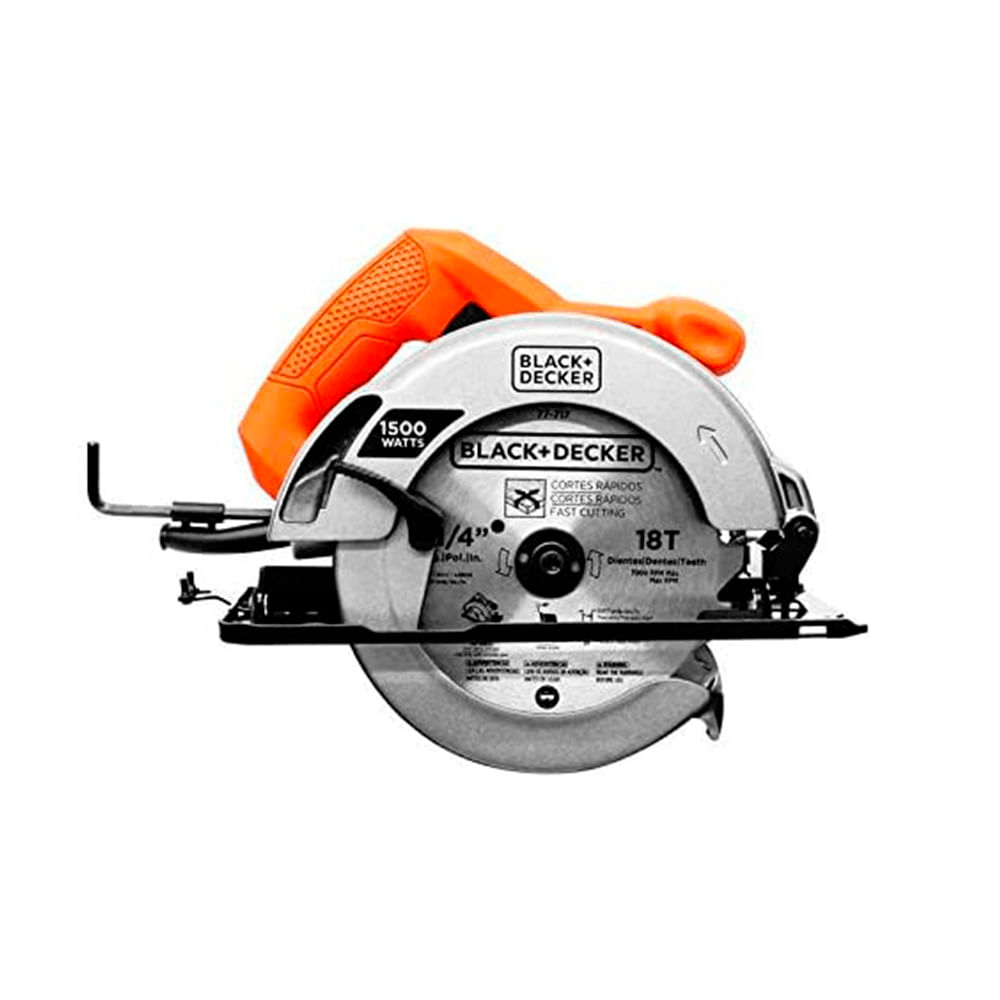 Foto 3 pulgar | Sierra Circular Black+Decker CS1004-B3 color Naranja 1400 W 7.1/4 "