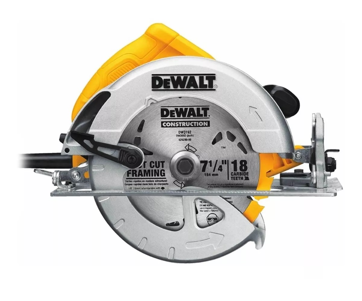 Foto 2 pulgar | Sierra Circular DeWalt DWE575 1800w 7-1/4"