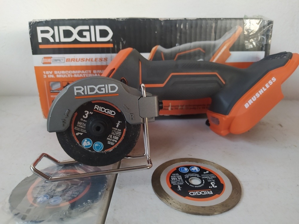 Foto 2 pulgar | Sierra Esmeril Ridgid R87547 Inalámbrica 18v 3"