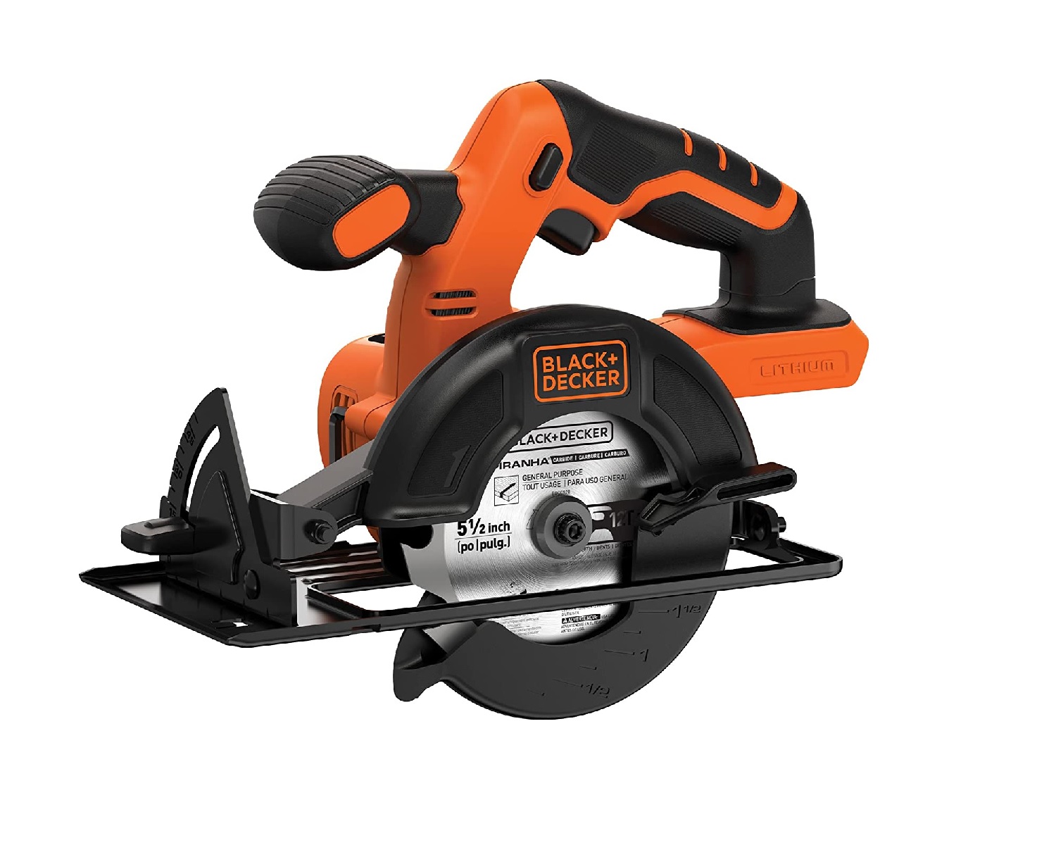 Foto 2 pulgar | Sierra Circular Black And Decker BDCCS20B color Naranja de 5.5 " 13.97 CM