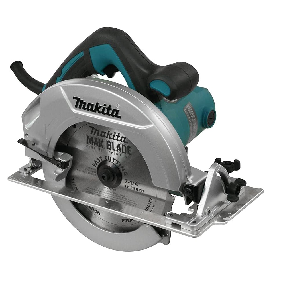 Sierra Circular 185 mm 5.200 rpm 1.200 W 7 1/4 pulgadas Makita - HS7600 color verde