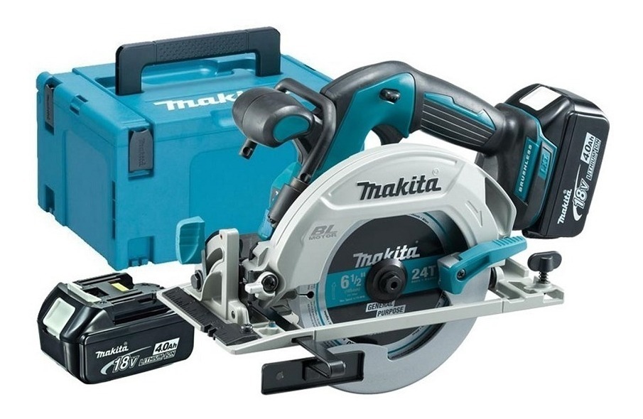 Foto 1 | Sierra Circular Inalambrica 6-1/2'' 18v Dhs680rmj Makita