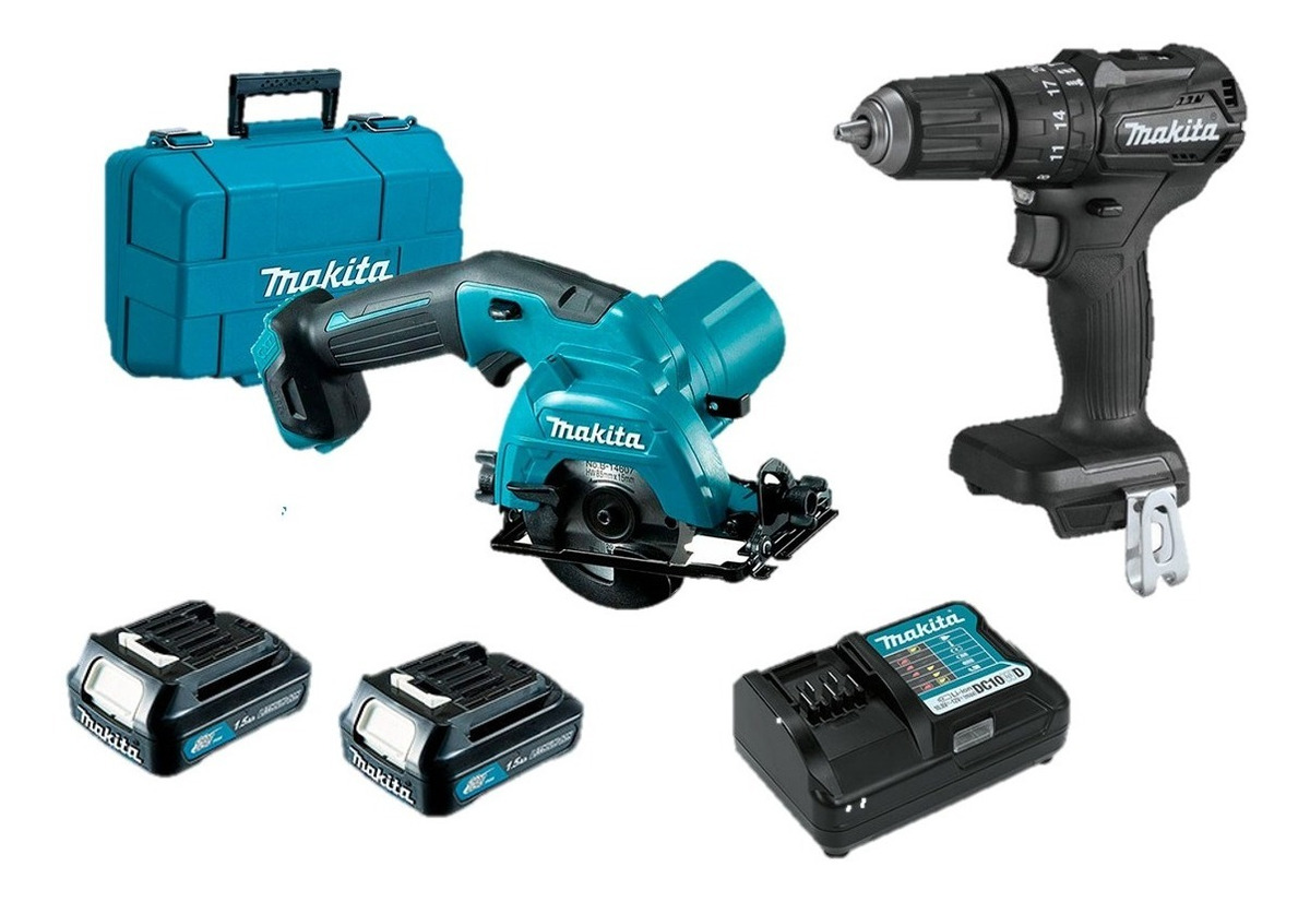 Sierra Circular Inalámbrica Hs301dwye Makita 12 V