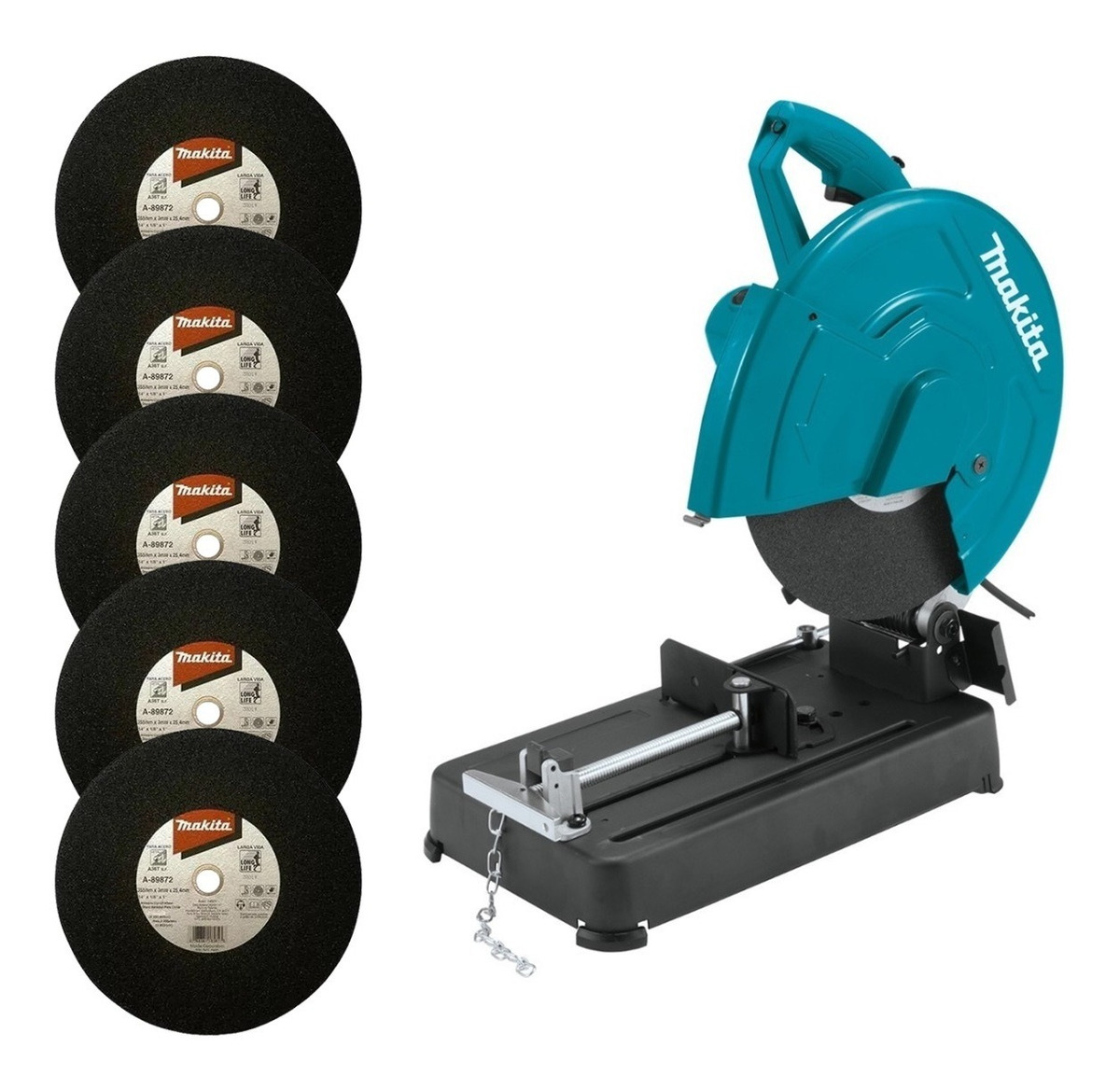 Sierra Cortadora De Metales 14'' 2200w Lw1401 Makita