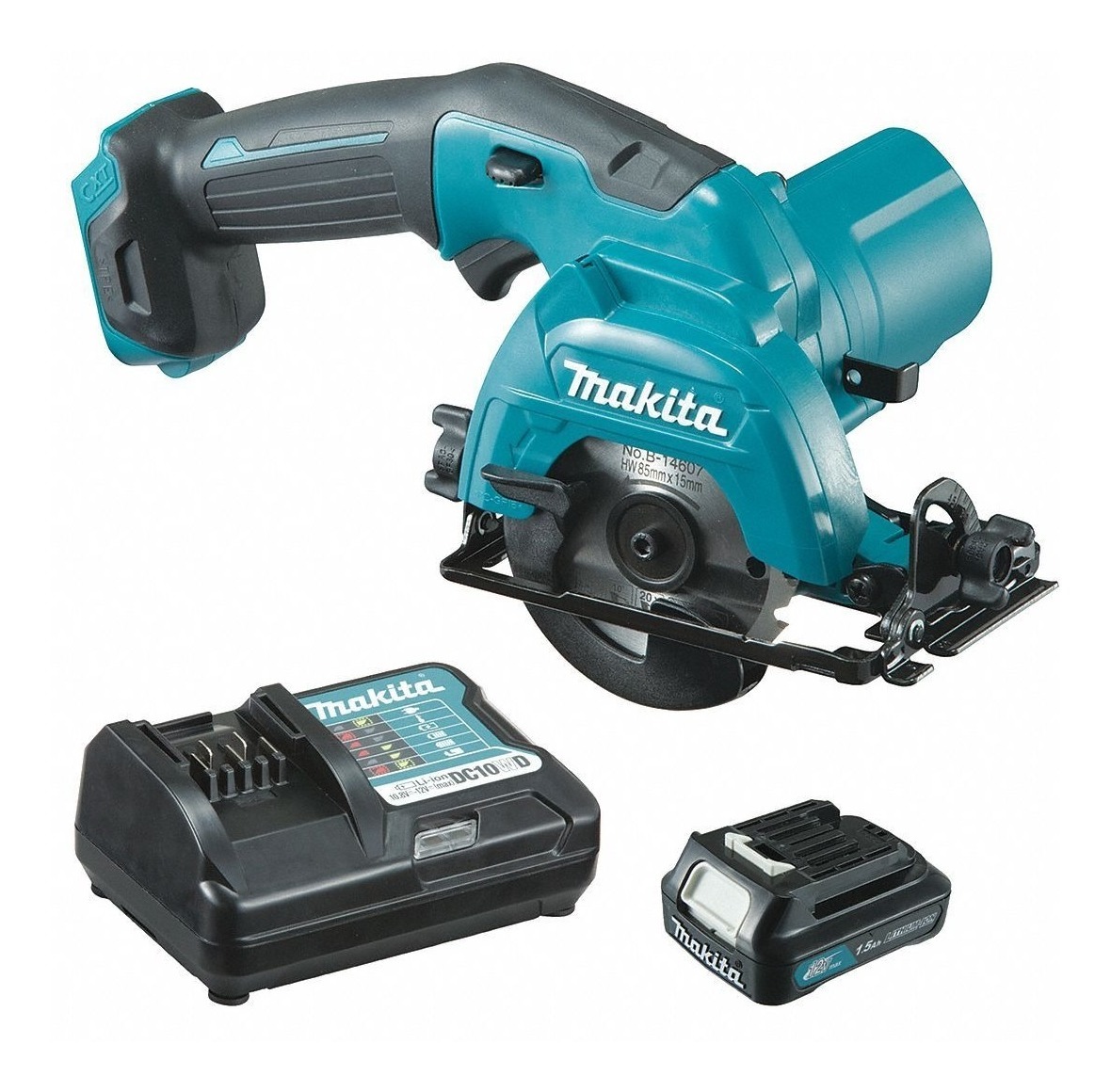 Sierra Circular Inalámbrica 12v Hs301dwye Makita