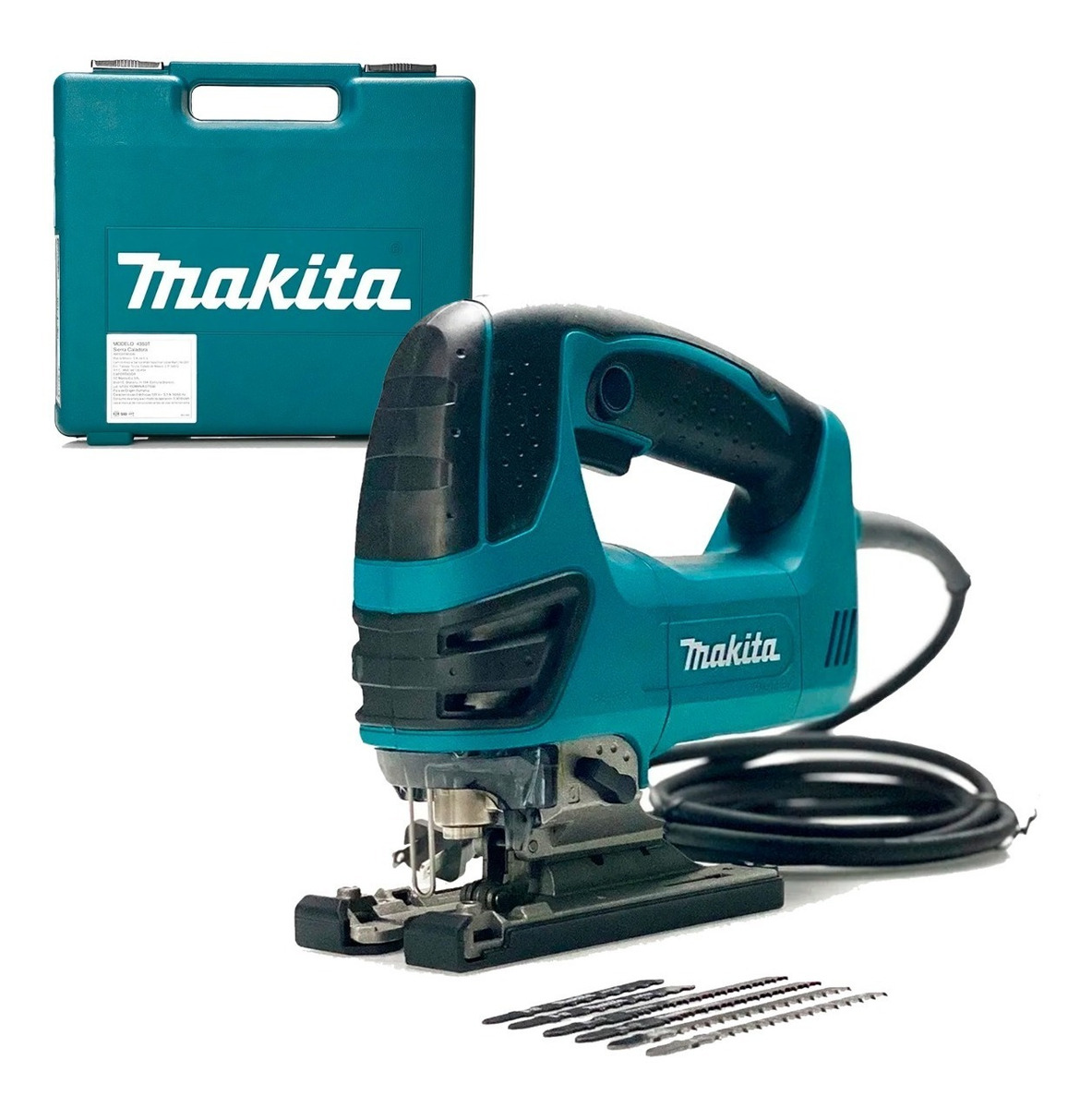 Sierra Caladora 2,800 C.p.m. 550w Makita 4350t