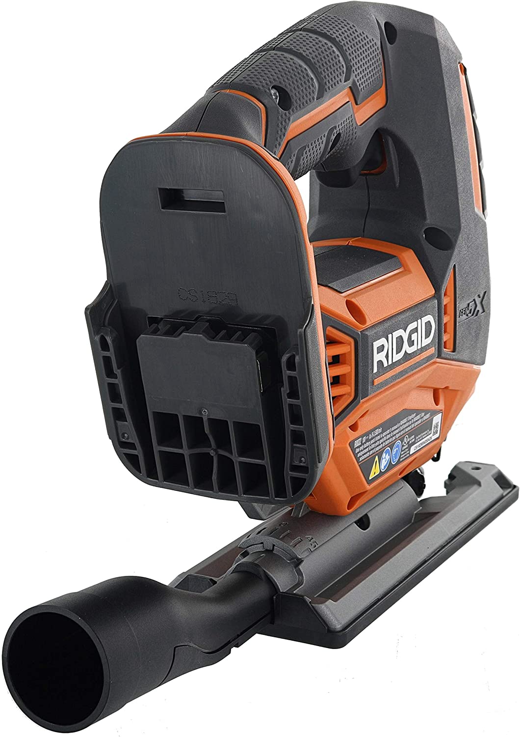 Foto 3 | Sierra de calar sin escobillas inalámbrica Ridgid R8832B OCTANE Naranja