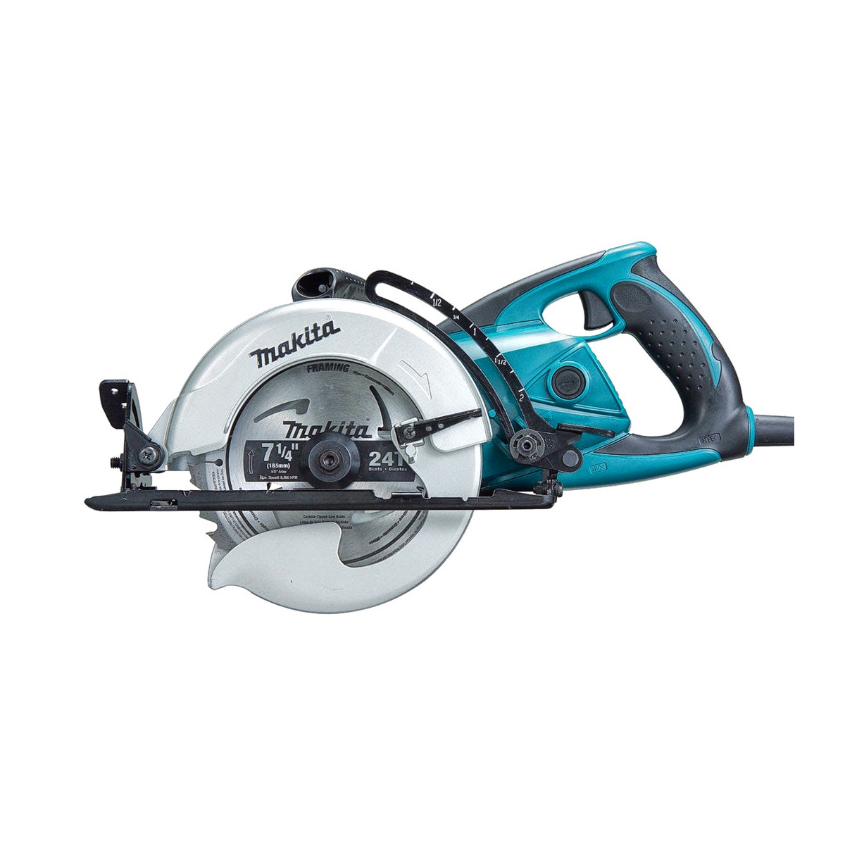 Foto 4 pulgar | Sierra Circular Makita 5477NB 7.1/4 1800 W 4500 rpm Azul