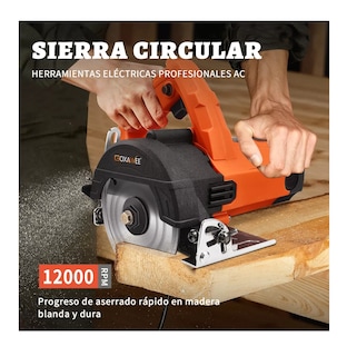 Foto 2 | Sierra Circular GOXAWEE color Naranja Cortadora para Azulejos Mármol 1800W