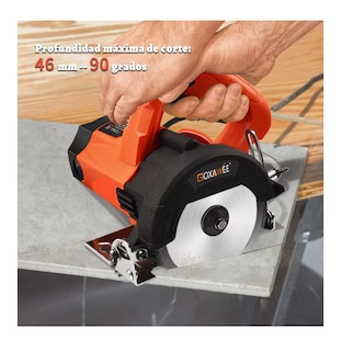 Foto 3 | Sierra Circular GOXAWEE color Naranja Cortadora para Azulejos Mármol 1800W
