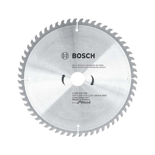 Foto 1 | Disco De Sierra Circular Ecoline Ø254x30mm 60 Dientes Bosch