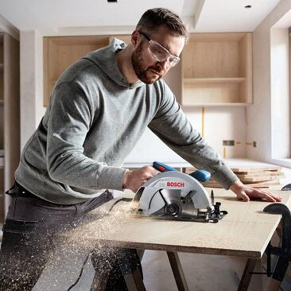 Foto 8 | Sierra Circular Bosch Gks130 + Router Indust. Dc 1/4´ 550w