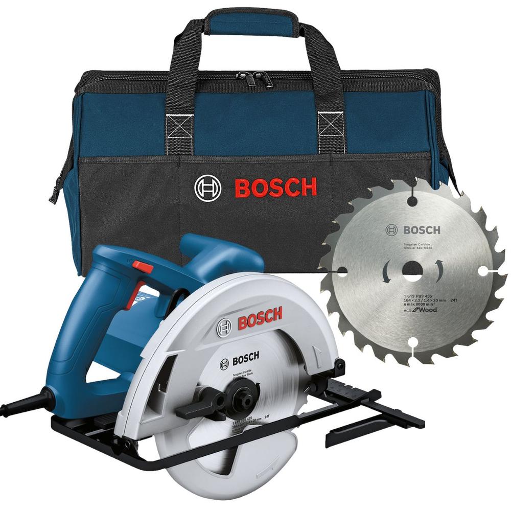Sierra Circular Bosch Gks 130 Con Maleta De Transporte