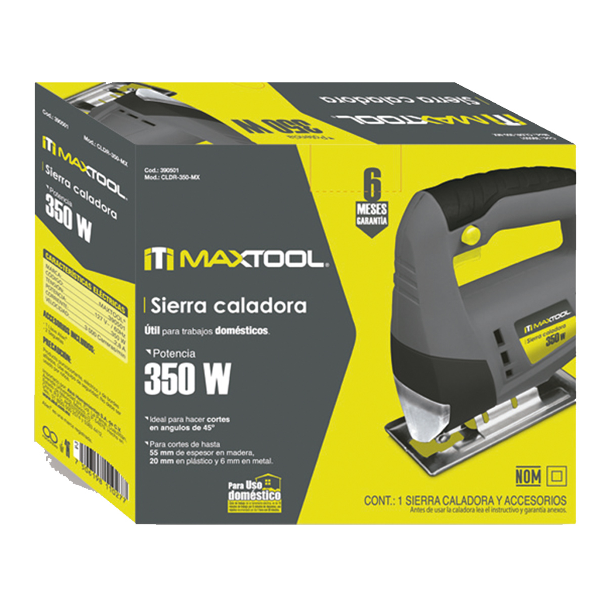 Foto 2 | Sierra Caladora Maxtool 350w Practica