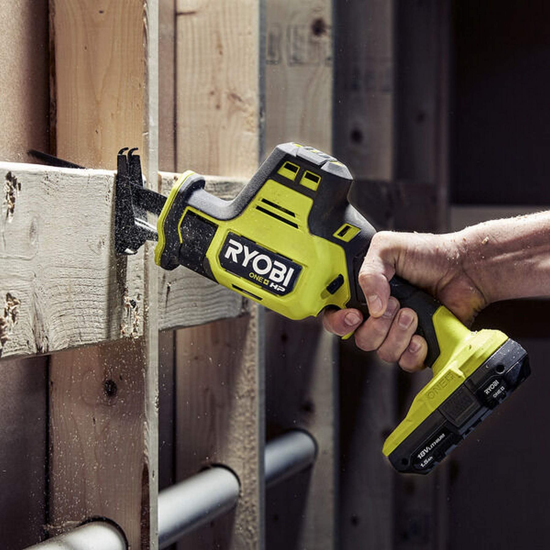 Foto 2 | Sierra Recíproca Ryobi One+ Hp Compact Sin Escobillas De 18 V - Venta Internacional.