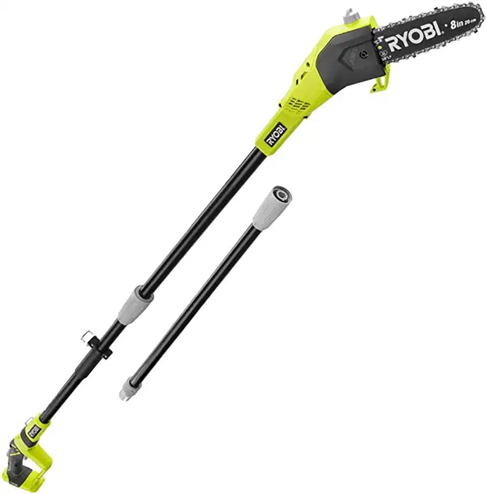 Foto 2 pulgar | Sierra De Pértiga Ryobi P4360, 18 V, 8 Pulgadas, Inalámbrica Con Barra De Extensión - Venta Internacional.