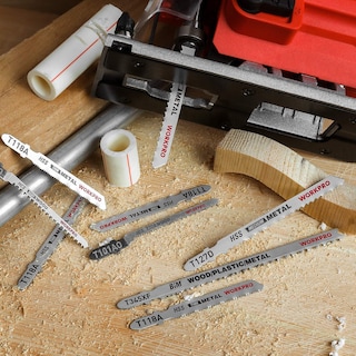 Foto 7 | Juego De Hojas De Sierra Caladora Workpro De 25 Piezas Con Estuche De Almacenamiento Hcs/hss/bim - Venta Internacional.