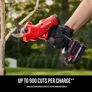Foto 4 | Podadora Eléctrica Craftsman Cmcpr320c1 De 20 V Como Máximo Con Batería Y Cargador - Venta Internacional.