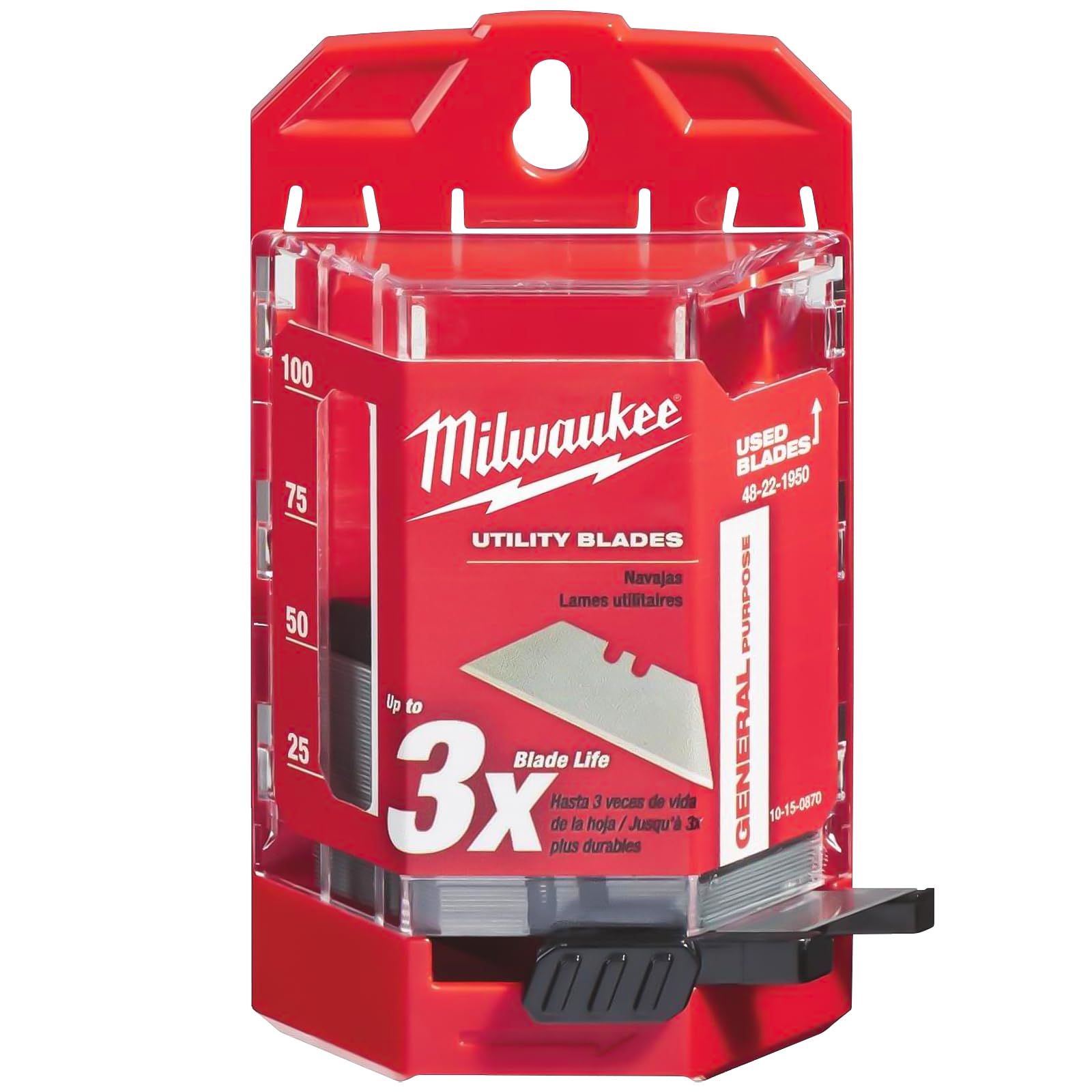 Foto 2 pulgar | Cuchillas Milwaukee Bulk Pack, 50 Unidades - Venta Internacional.