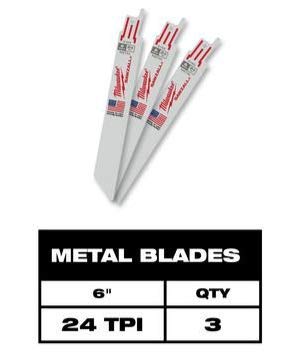Foto 5 pulgar | Kit de Cuchillas Sawzall Milwaukee 49-22-1110 U 10 Unidades con Funda y 10 Cuchillas - Venta Internacional