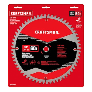 Foto 7 | Hoja De Sierra De Mesa Craftsman Cmas21060, 60 Dientes, 10 Pulgadas - Venta Internacional.