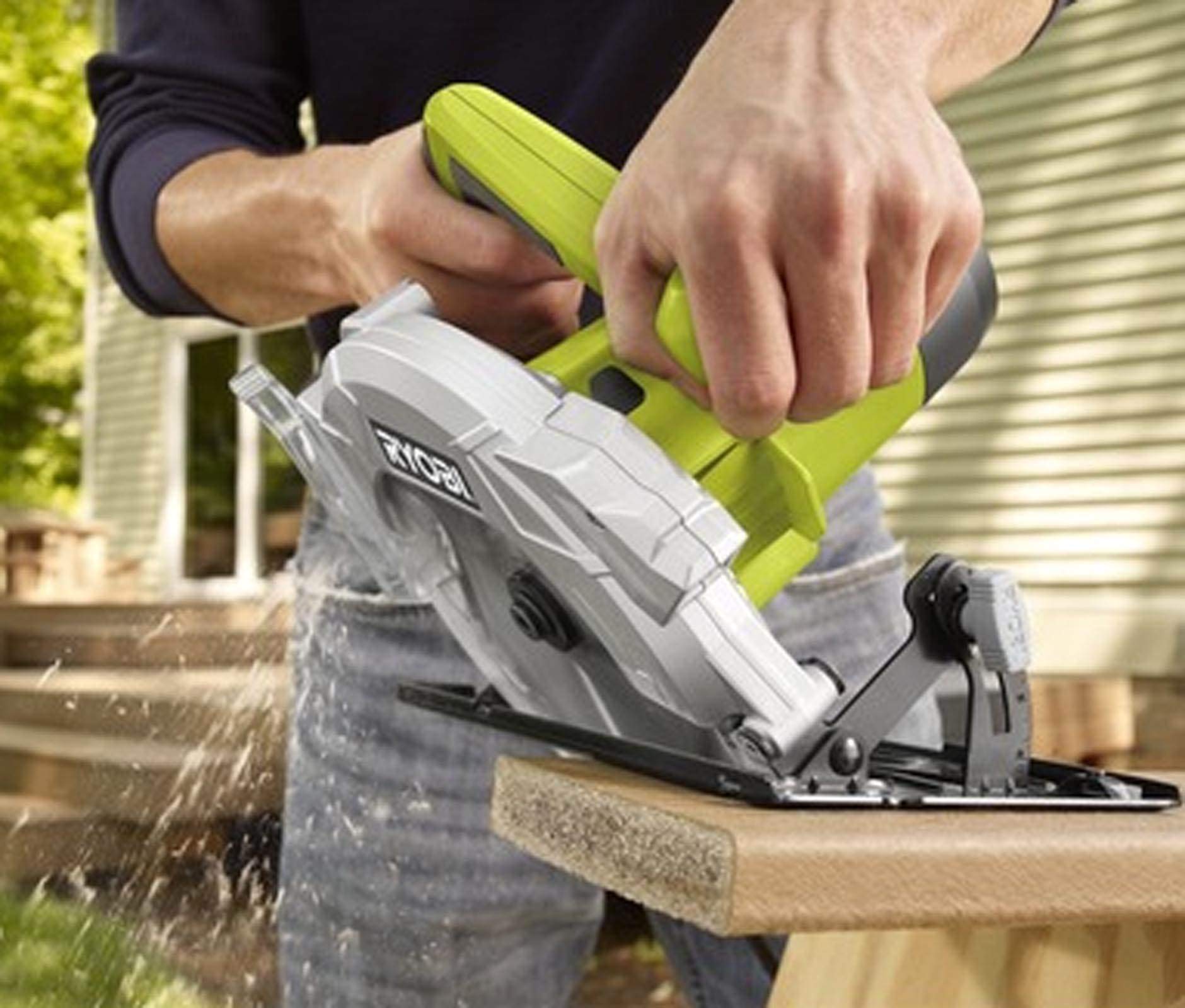 Foto 6 pulgar | Sierra Circular Ryobi Csb135l 14a 7-1/4'' Con Láser Exactline - Venta Internacional.