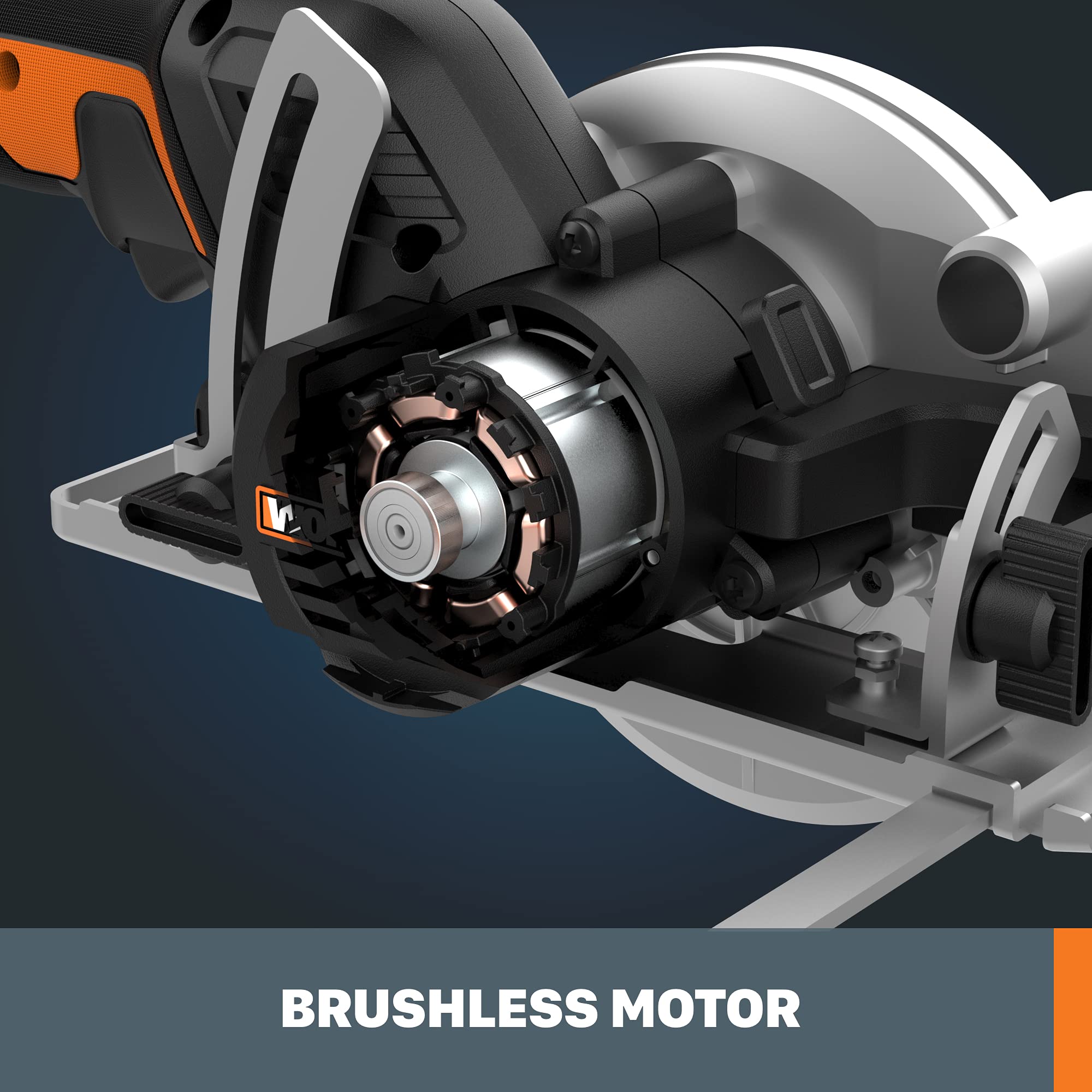 Foto 4 | Sierra Circular Worx Wx531l.9, 20 V, Power Share, 4,5 Pulgadas, Compacta - Venta Internacional.
