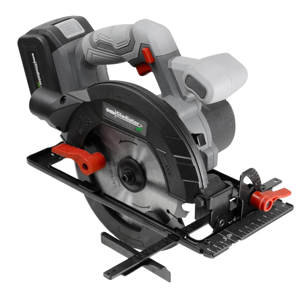 Sierra Circular 20v Disco 6 1/2 57 Mm Bteria De 4.0 Amperes
