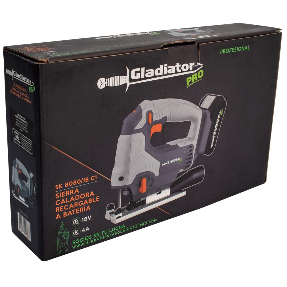 Foto 6 | Sierra Caladora Gladiator Sk 8080/18 C1 18 V
