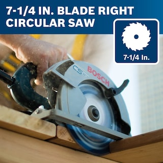 Foto 6 | Sierra Circular Bosch Cs10 15a, 120 V, 56°, Bisel, Hoja De 7-1/4 Pulgadas - Venta Internacional.