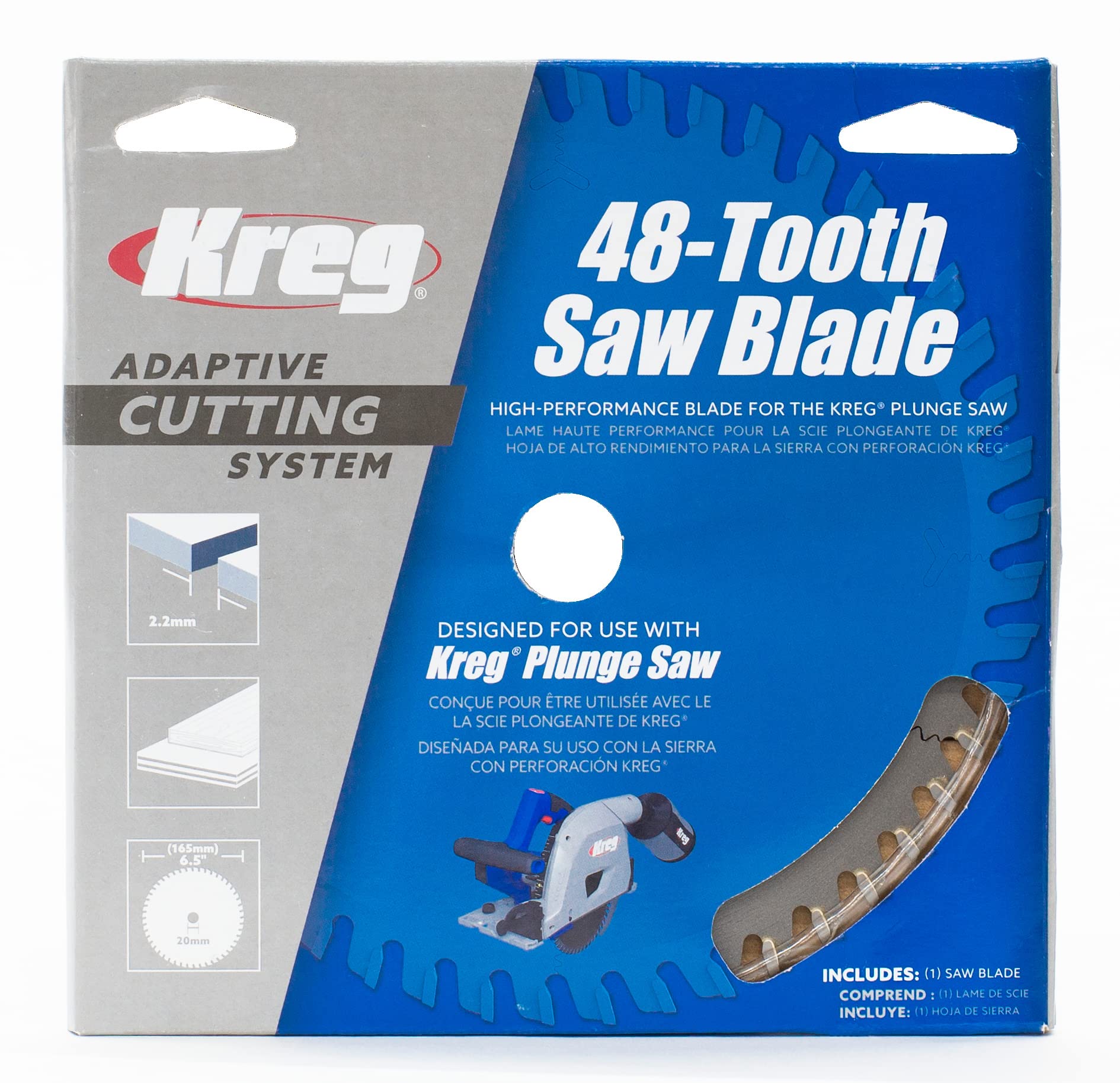 Foto 3 pulgar | Sistema De Corte Adaptativo Saw Blade Kreg Acs705 De 48 Dientes - Venta Internacional.