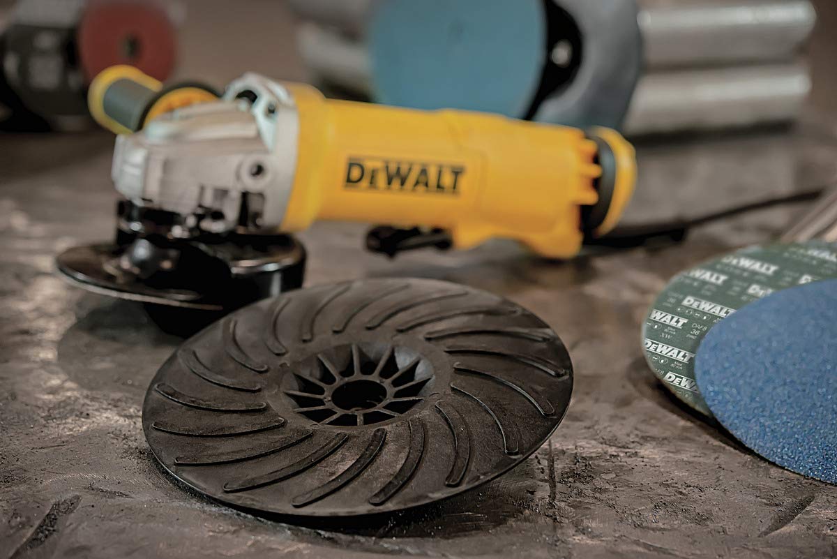 Foto 3 pulgar | Almohadilla De Respaldo Dewalt Dabp4sr58 Semirrígida De 11,4 Cm 5/8-11 - Venta Internacional.