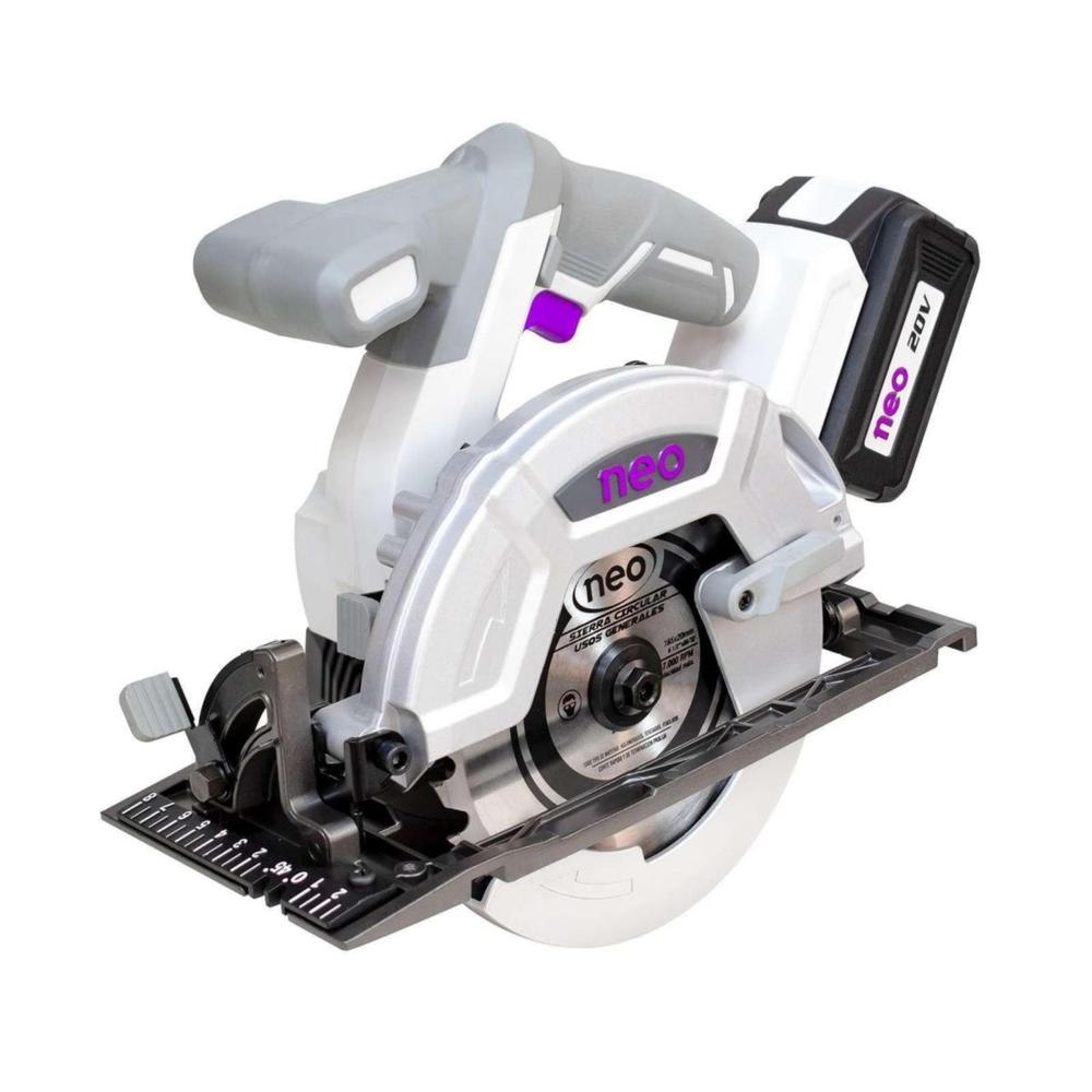 Sierra Circular Neo Sc1007/2/20 C1 +bateria 5.0ah