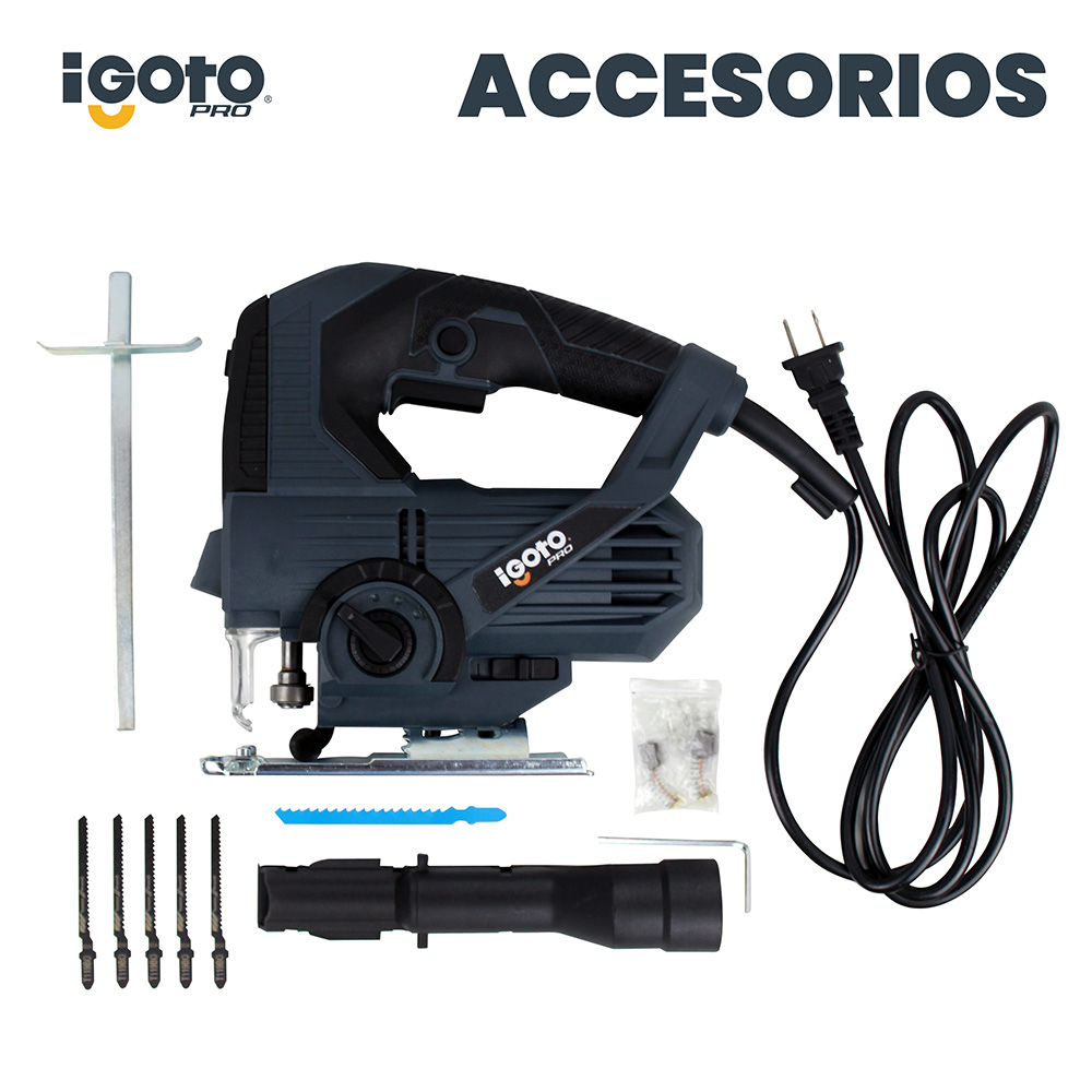 Foto 6 | Sierra Caladora 800 W Con 5 Sierras Luz Led