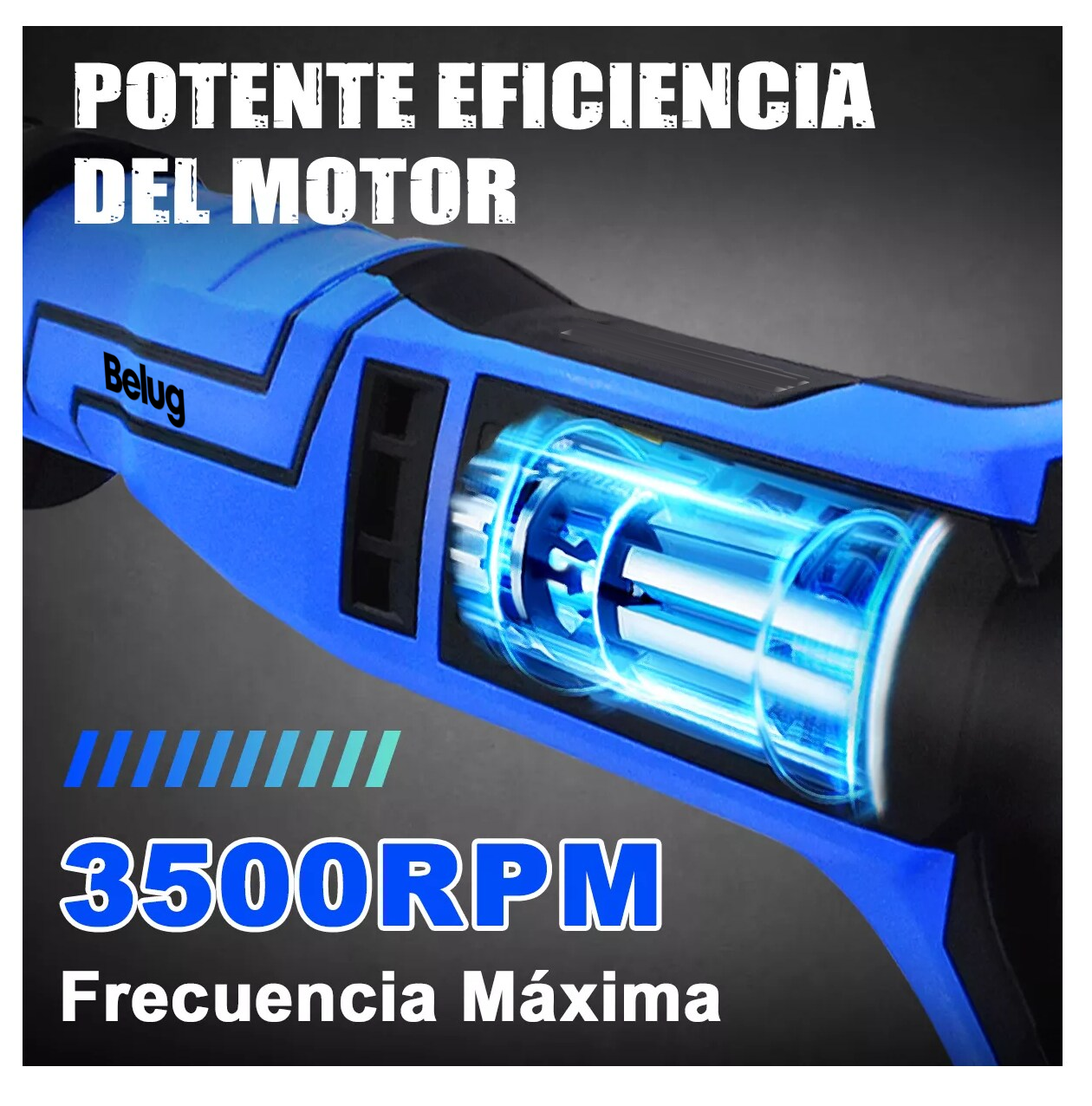 Foto 3 pulgar | Sierra Reciproca Eléctrica Sable Velocidad Con 5 Seguetas, Belug Azul