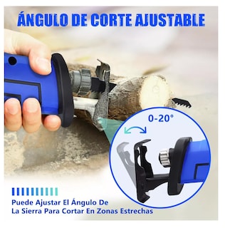 Foto 5 | Sierra Reciproca Eléctrica Sable Velocidad Con 5 Seguetas, Belug Azul