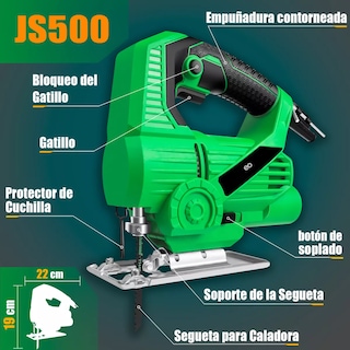 Foto 2 | Sierra Caladora 750 Watts 5 Velocidades Eo Safe Imports Esi-18707 Verde